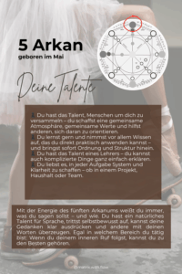 Talente im Geburtsmonat Mai